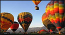 Balloon Above The Desert