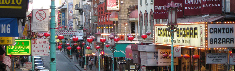 Bustling Chinatown