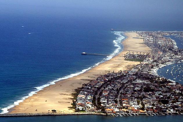 Balboa Peninsula in Newport Beach